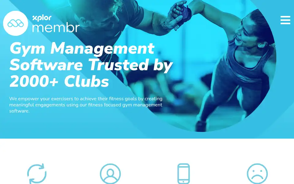 Screenshot of membr.com