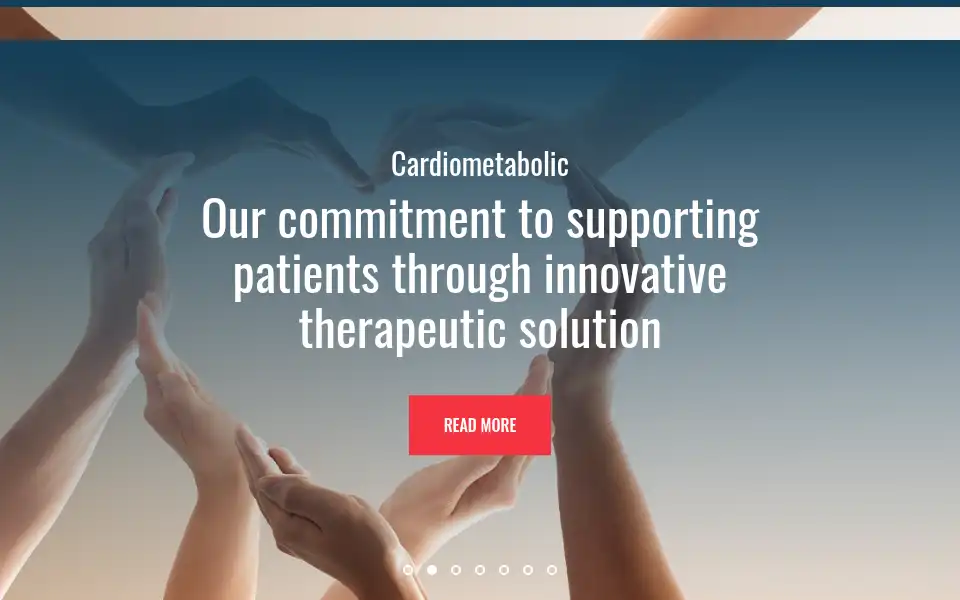 Screenshot of menarini.com