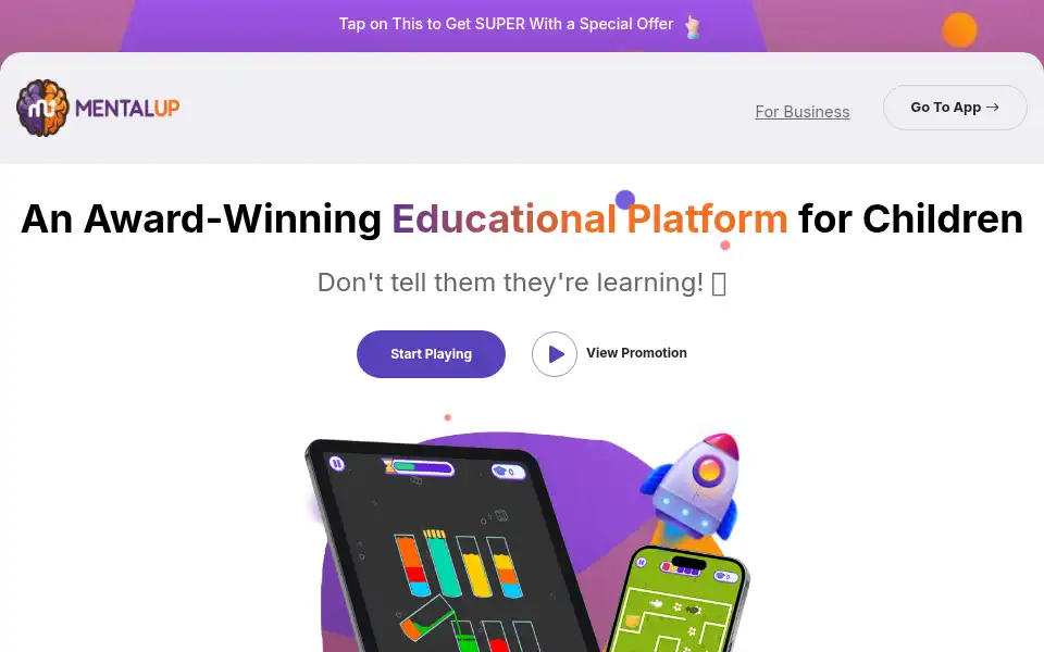 Screenshot of mentalup.co