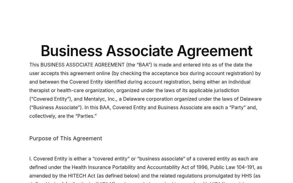 Screenshot of mentalyc.com