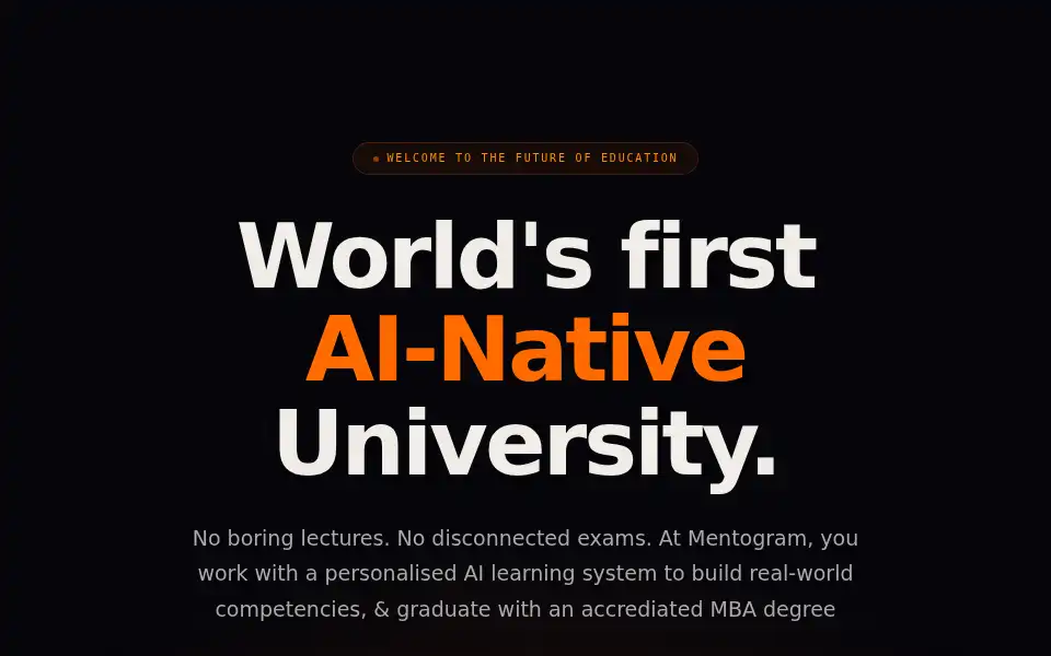 Screenshot of mentogram.com