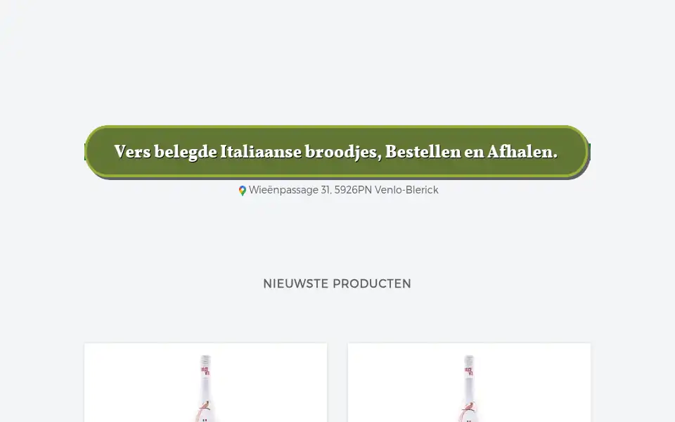 Screenshot of mercatoplacanico.nl