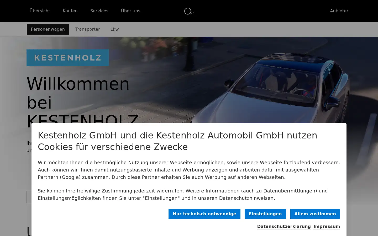 Screenshot of mercedes-benz-newel.de