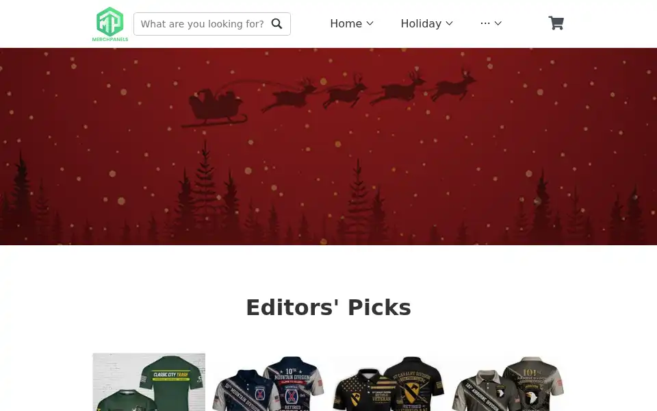 Screenshot of merchpanels.com
