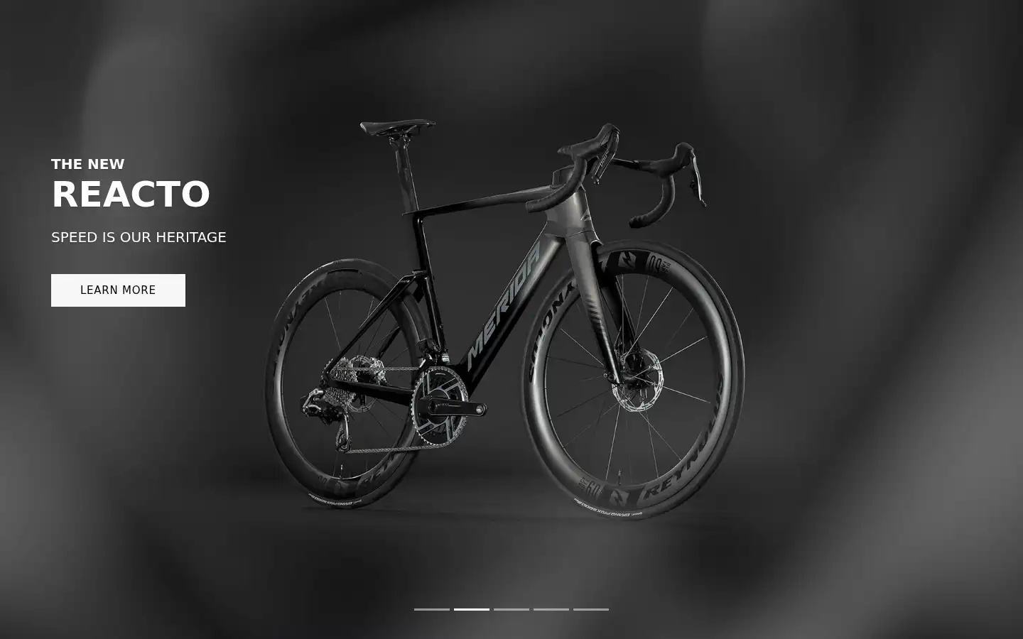 Screenshot of merida-bikes.com