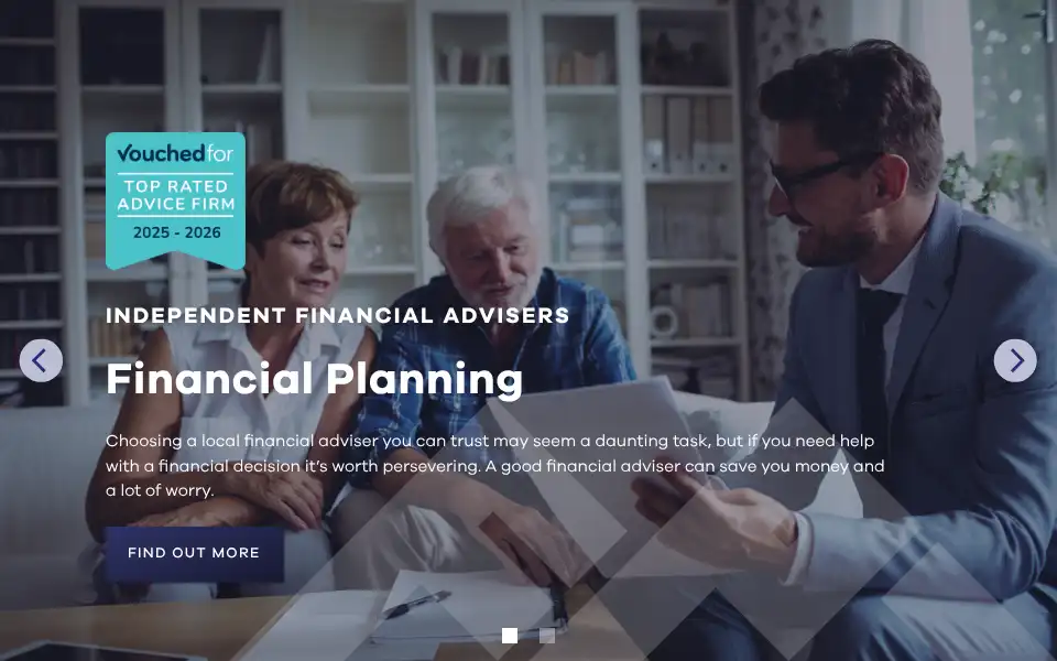 Screenshot of meridenfp.co.uk