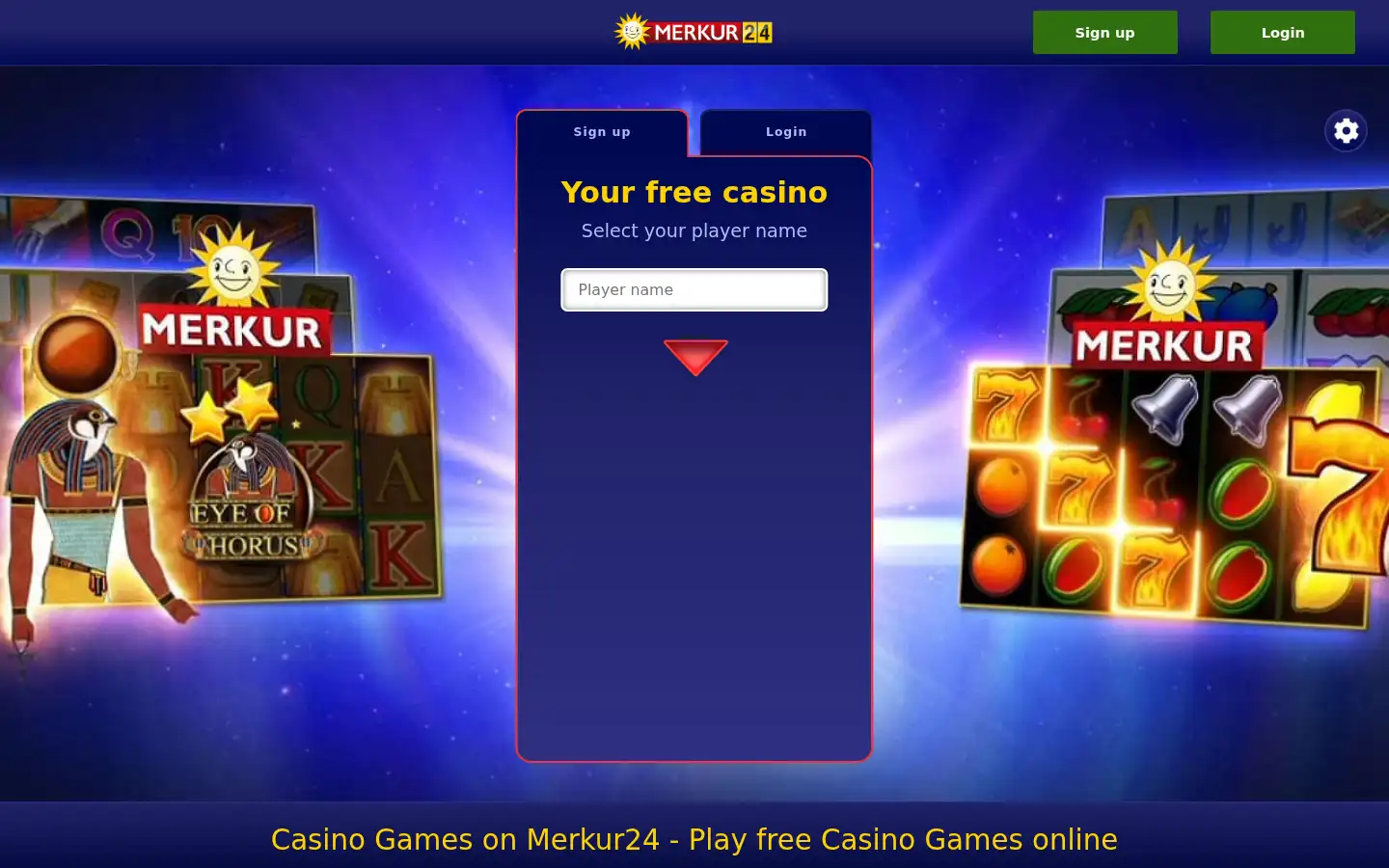 Screenshot of merkur24.com