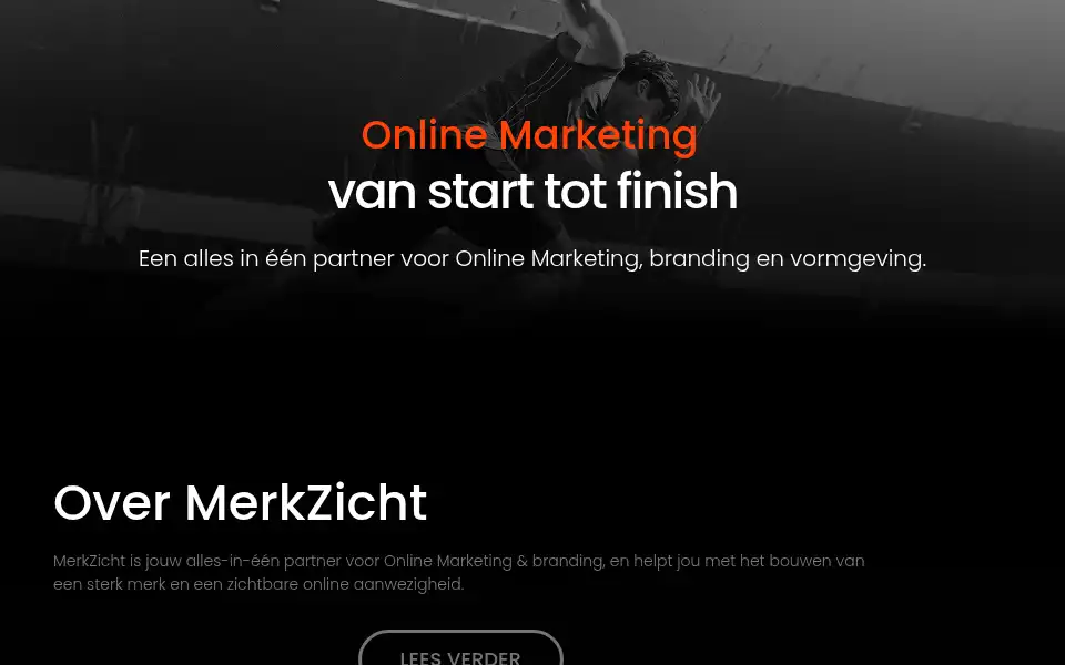 Screenshot of merkzicht.com