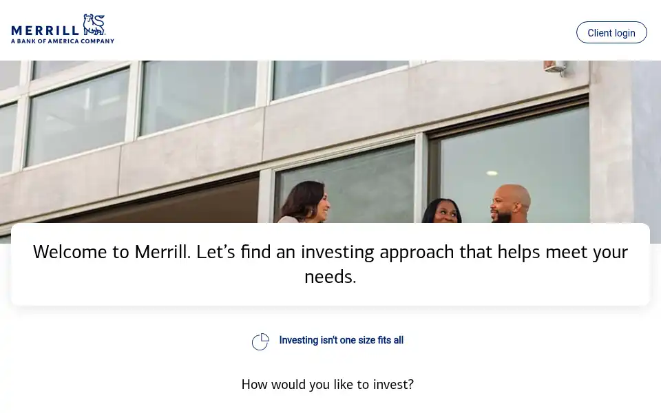 Screenshot of merrill.com