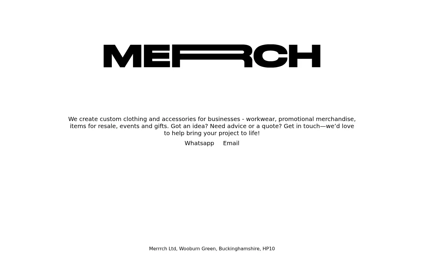 Screenshot of merrrch.com