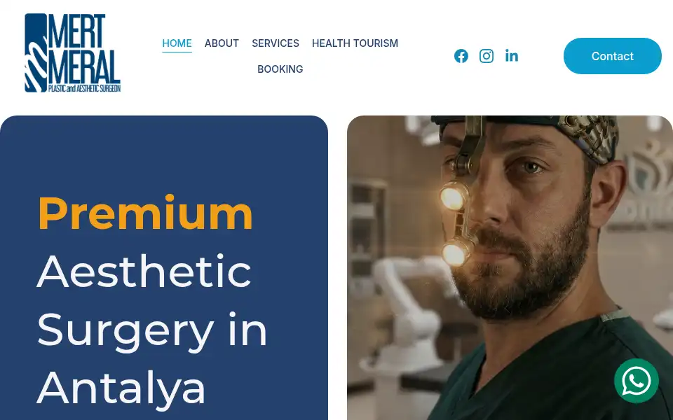 Screenshot of mertmeral.com