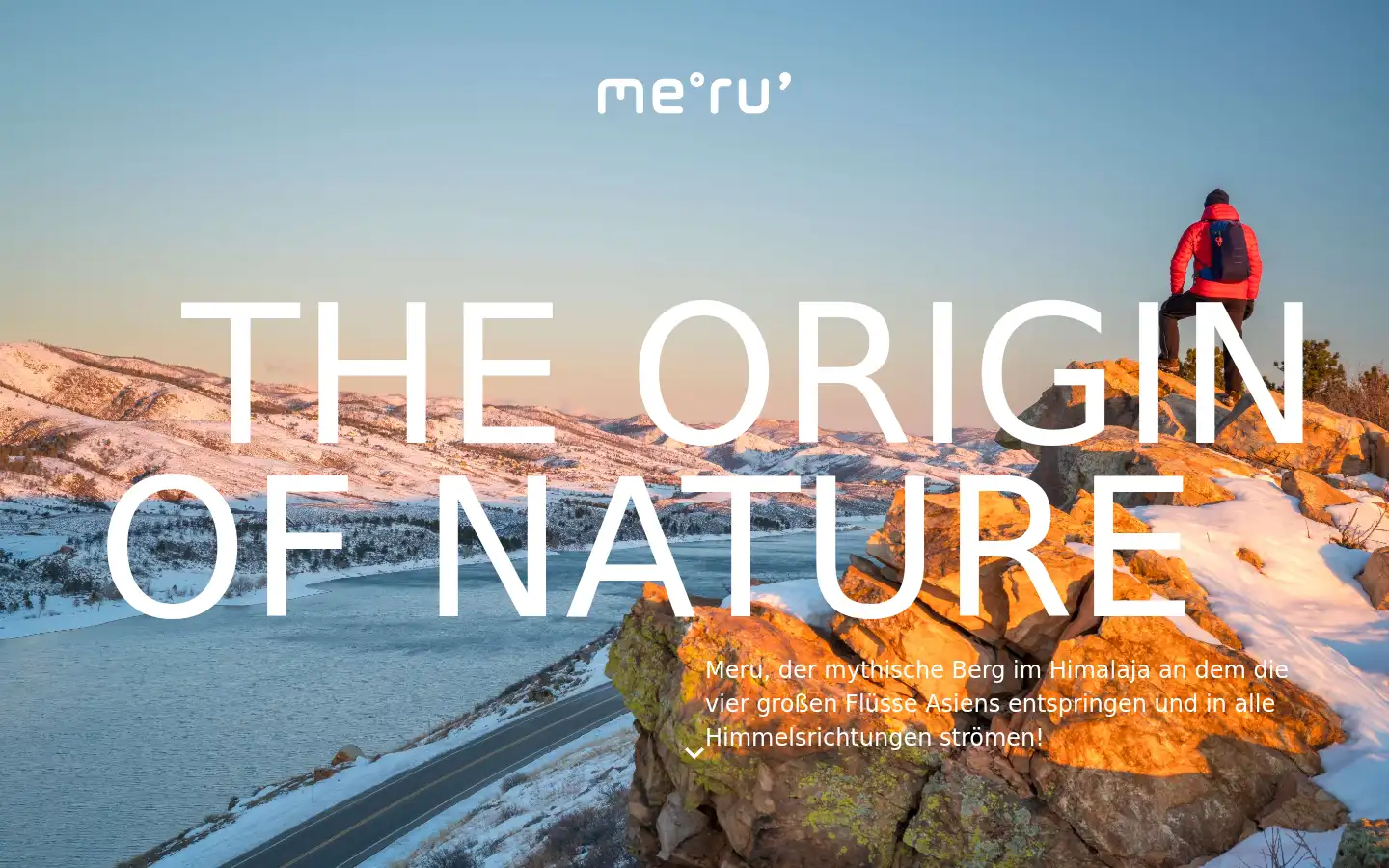 Screenshot of meru-outdoor.com