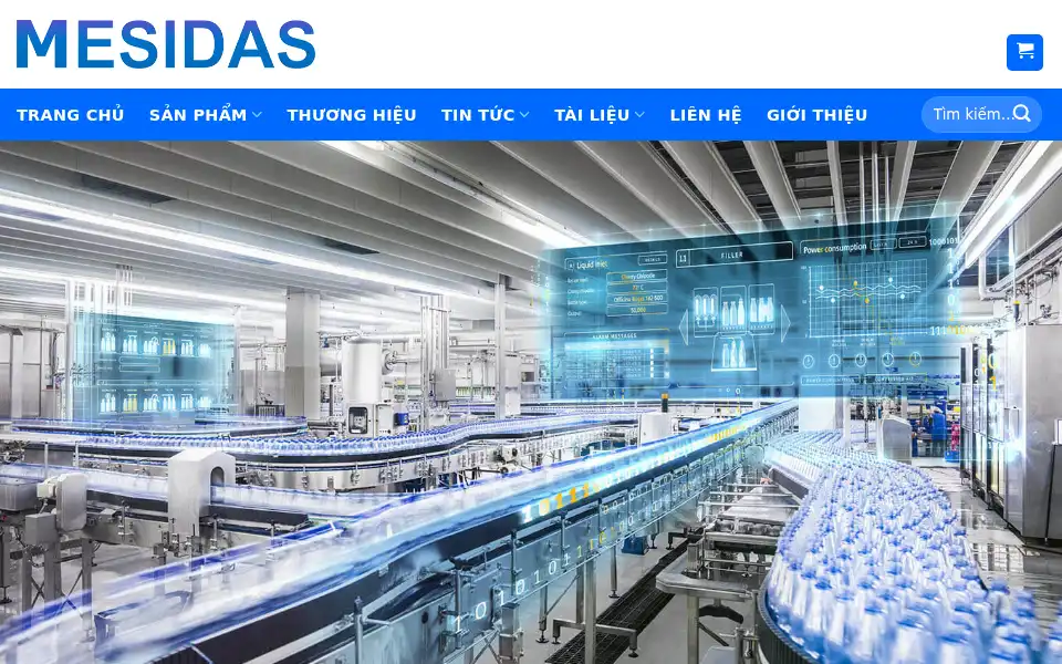Screenshot of mesidas.com