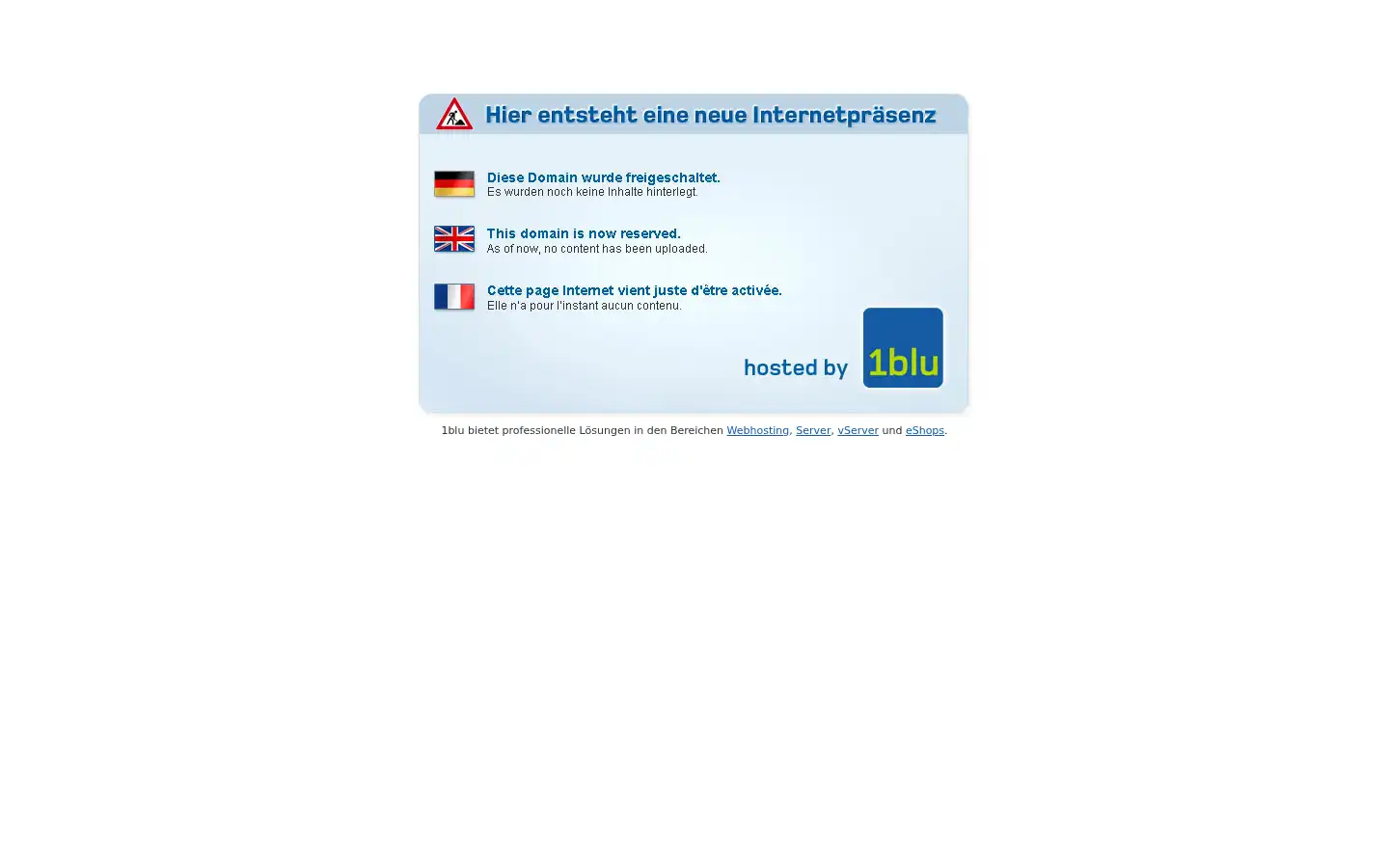 Screenshot of messer-zentrum.de