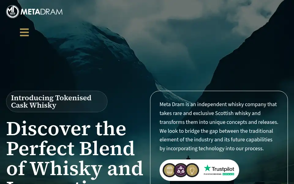 Screenshot of metadram.co.uk