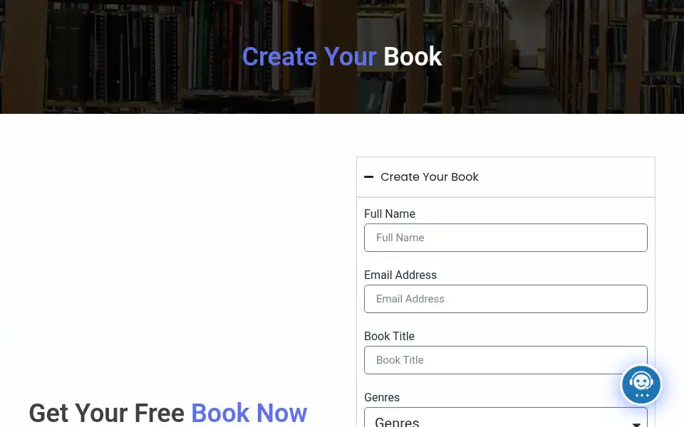 Screenshot of metaghostwriters.com