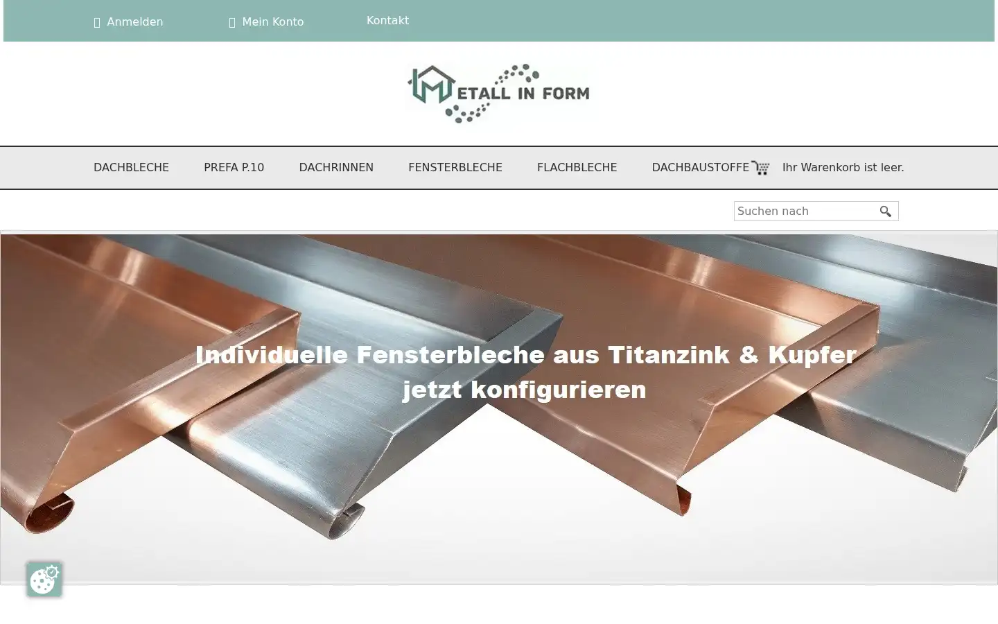 Screenshot of metallinform24.com