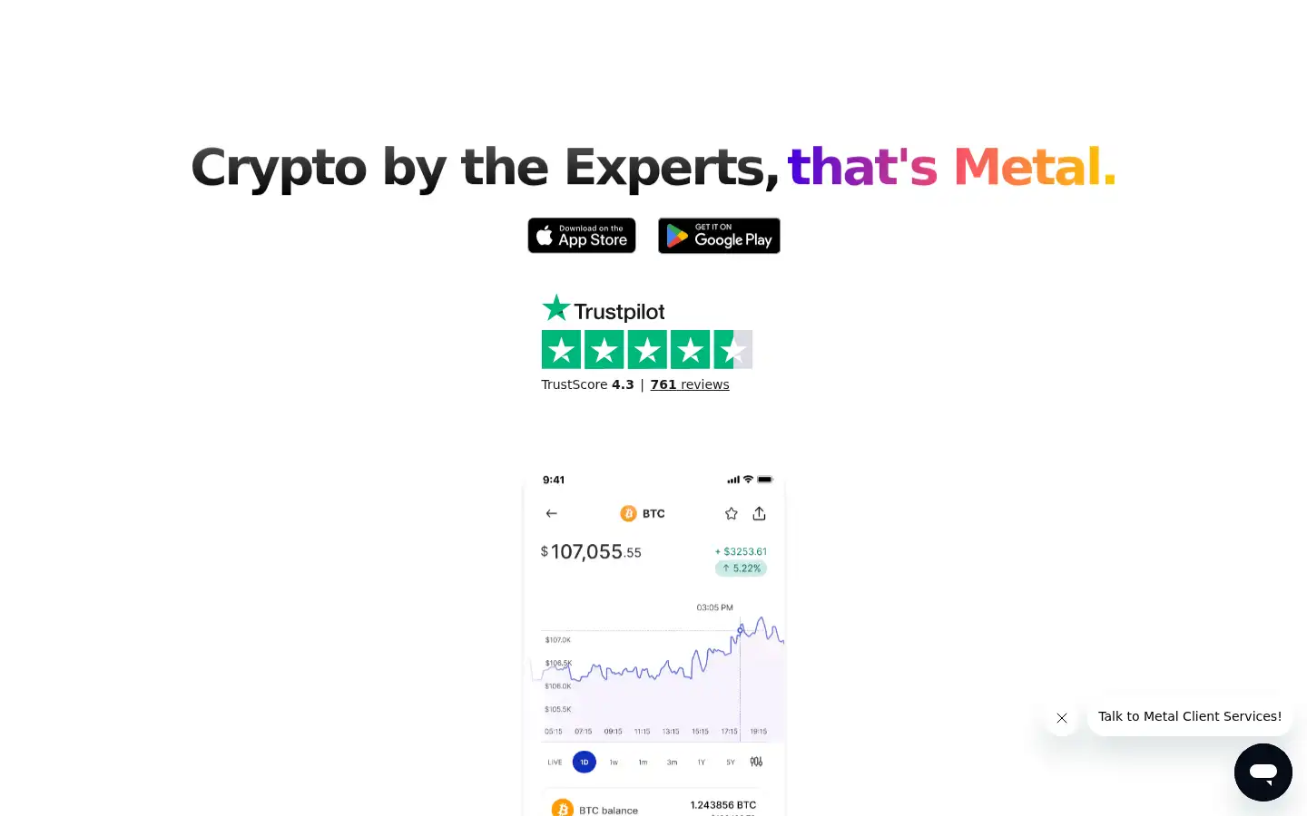 Screenshot of metalpay.com