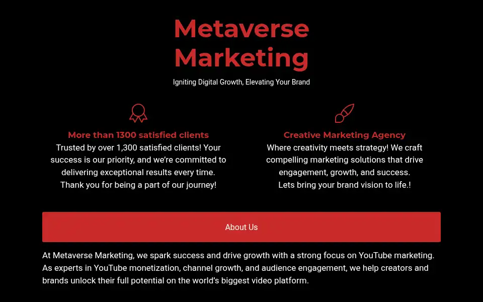 Screenshot of metaspark.taplink.ws