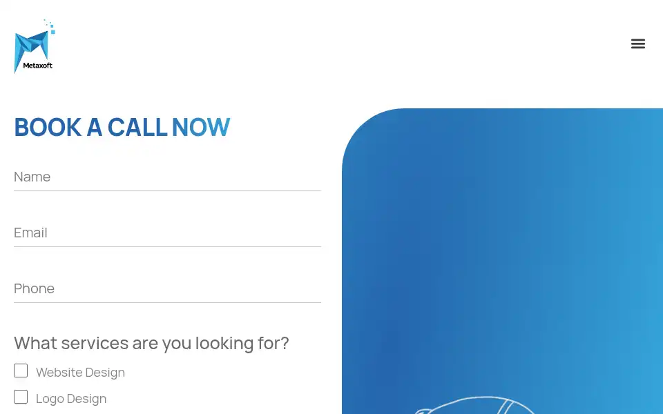 Screenshot of metaxoft.com