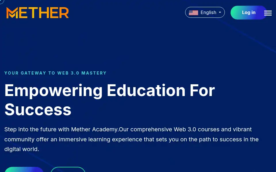 Screenshot of metherworld.com
