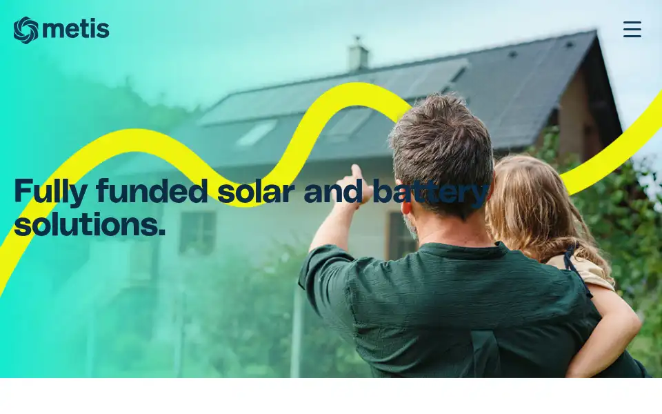 Screenshot of metis.co.uk