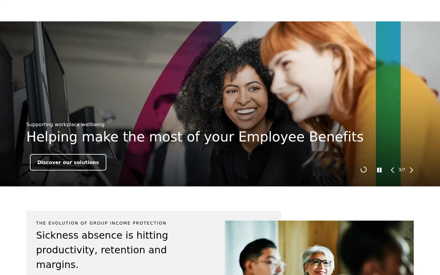 Screenshot of metlife.co.uk