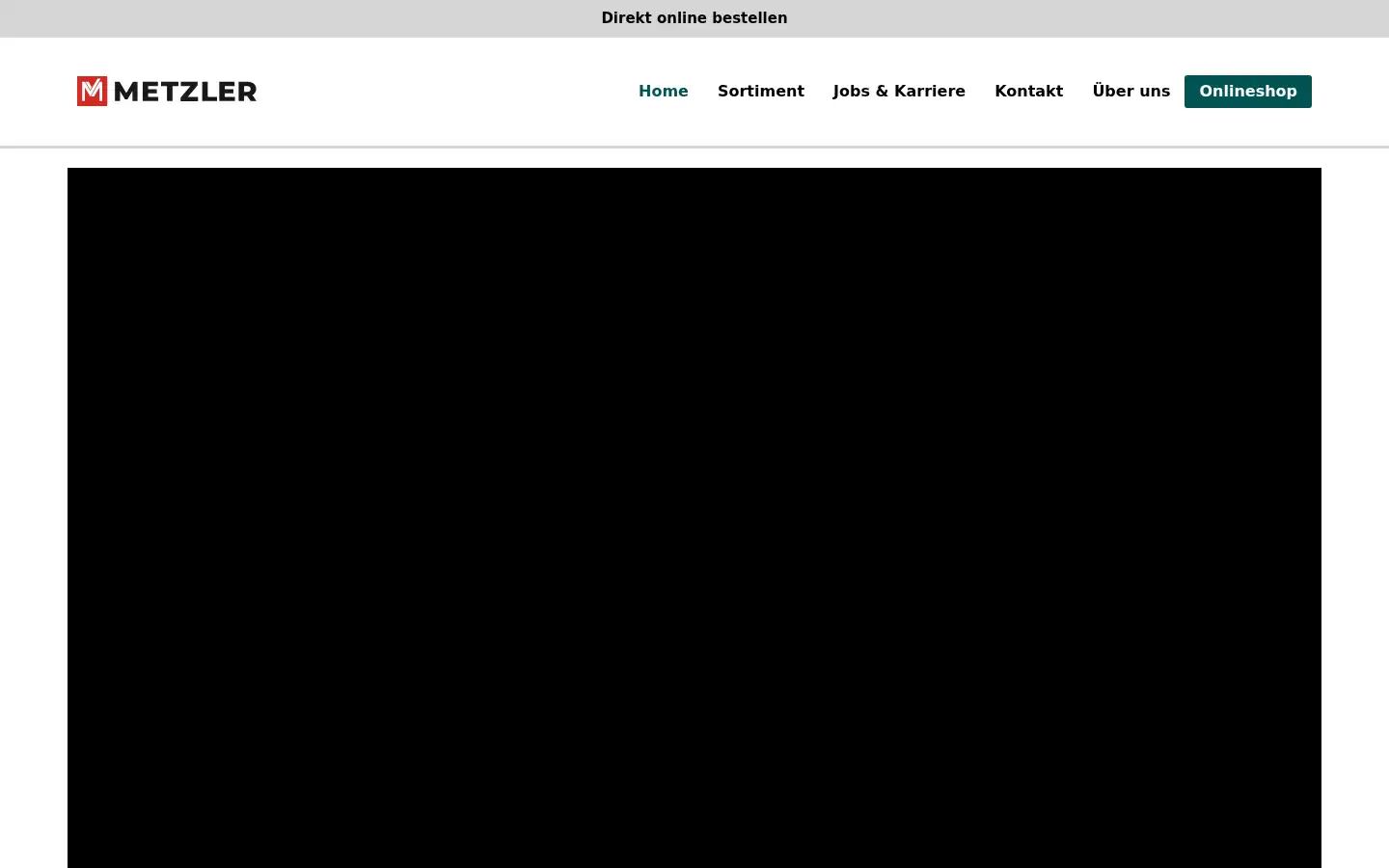Screenshot of metzlergmbh.de