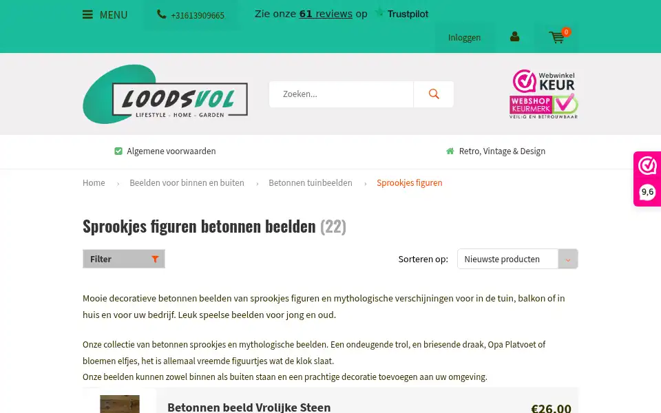 Screenshot of meulenveld.com