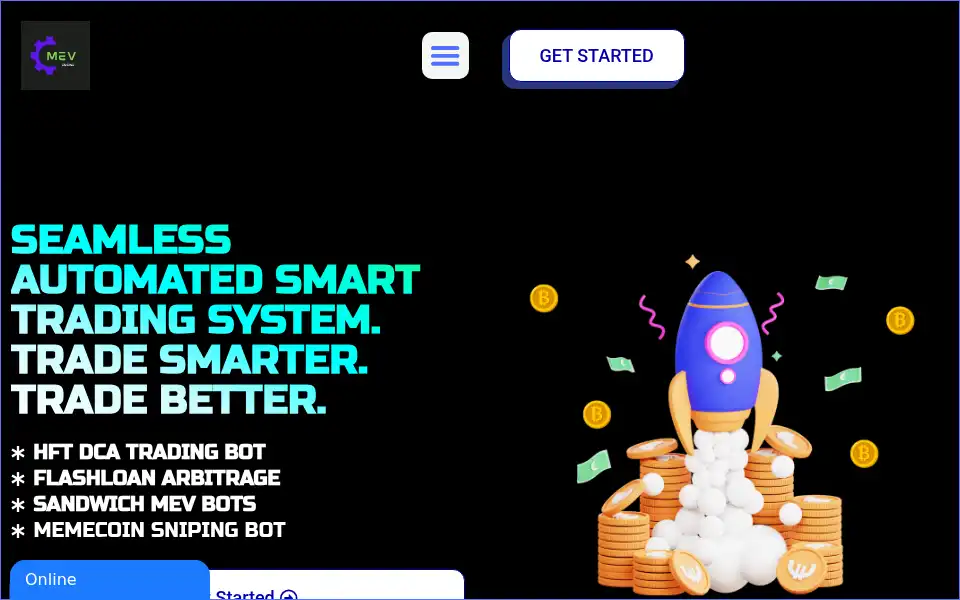 Screenshot of mevengine.com