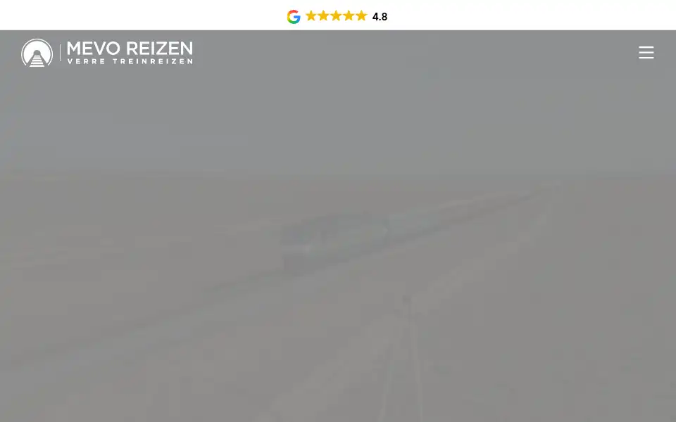 Screenshot of mevoreizen.nl