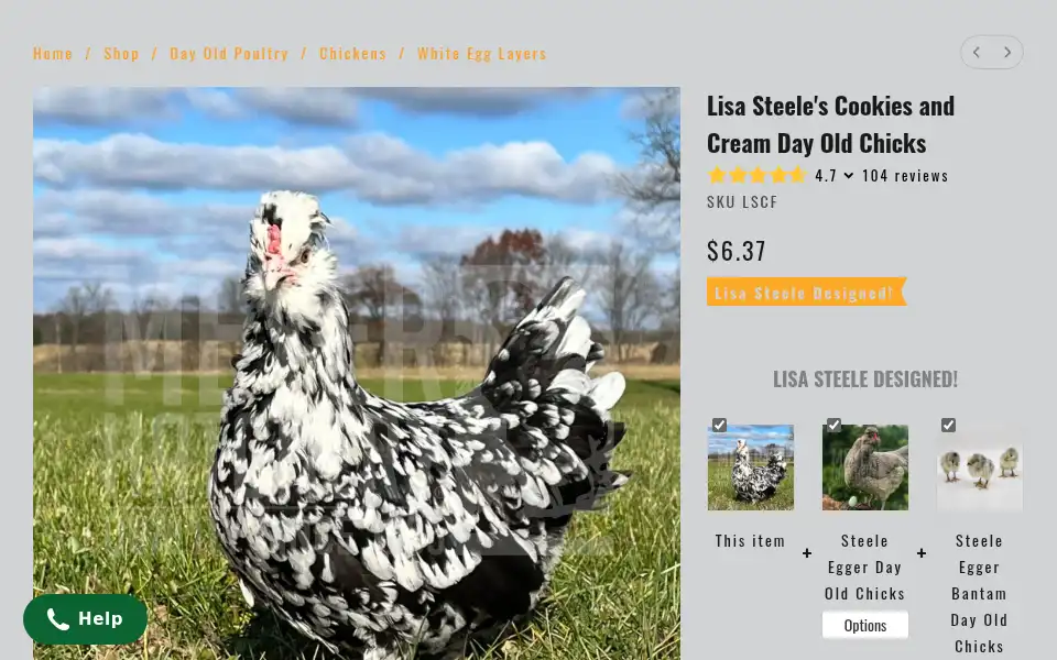 Screenshot of meyerhatchery.com