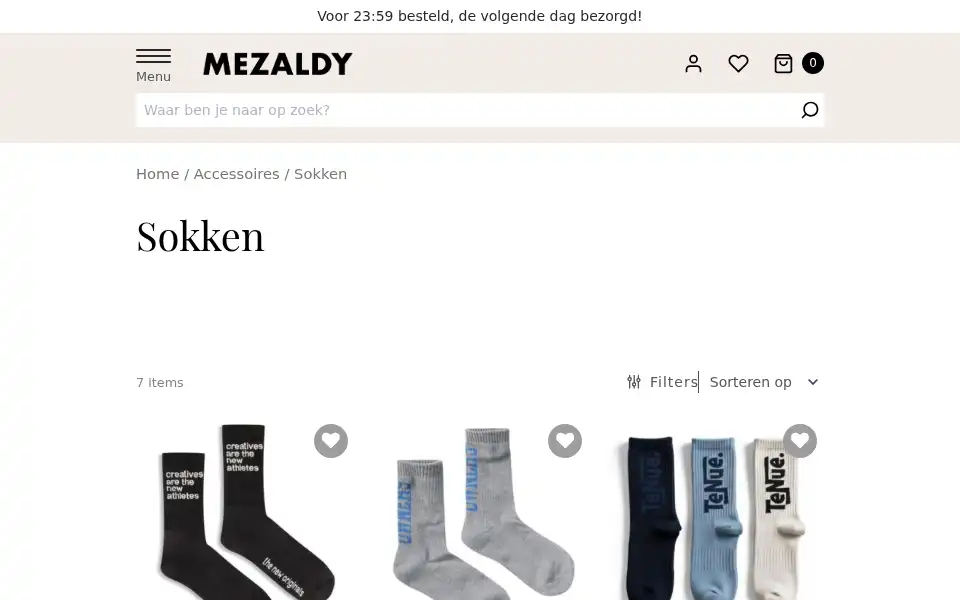 Screenshot of mezaldy.be