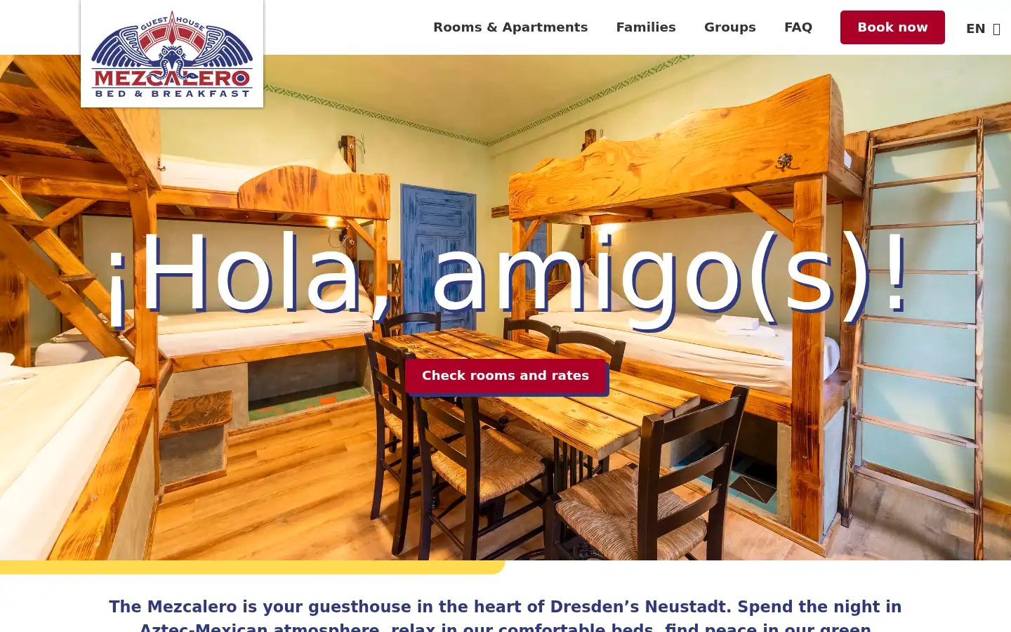 Screenshot of mezcalero.de