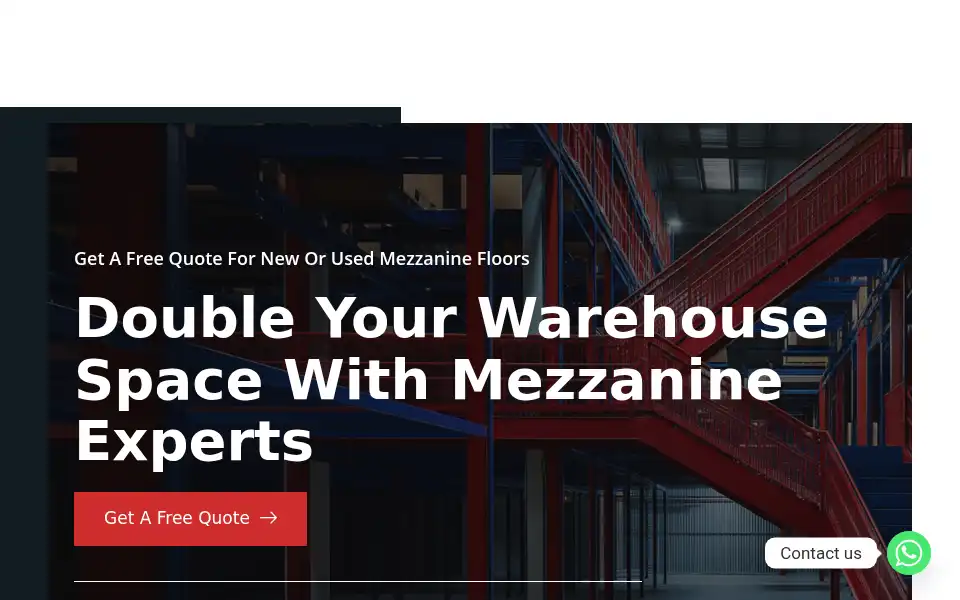 Screenshot of mezzanineexperts.co.uk
