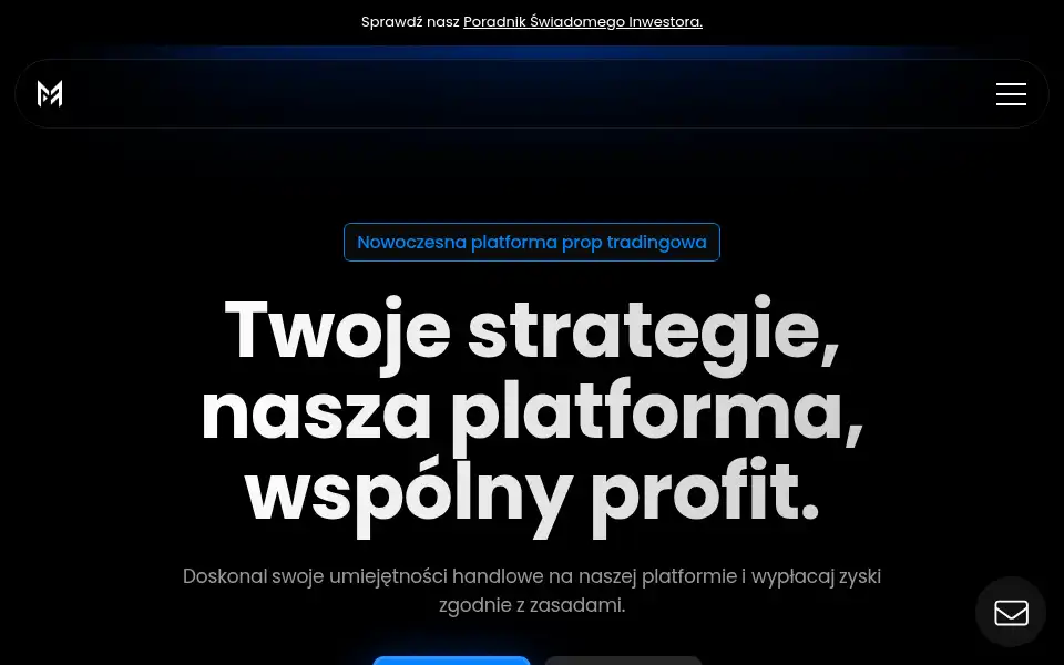 Screenshot of mfatraders.com