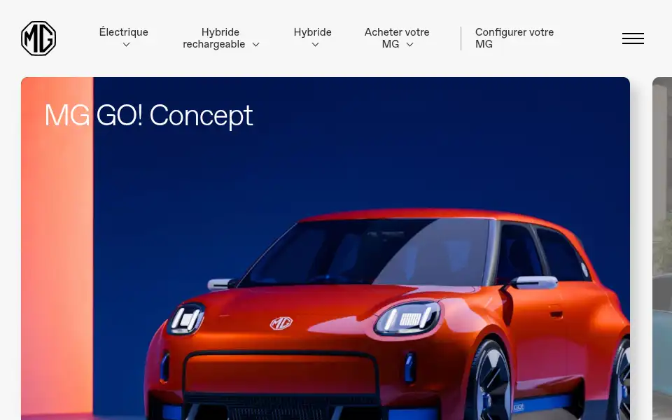 Screenshot of mgmotor.eu
