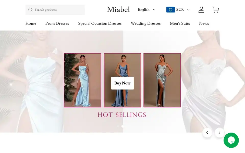 Screenshot of miabel.co.uk