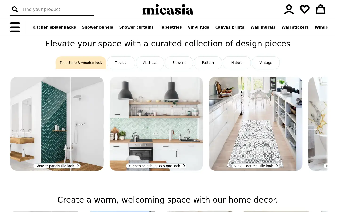 Screenshot of micasia.co.uk