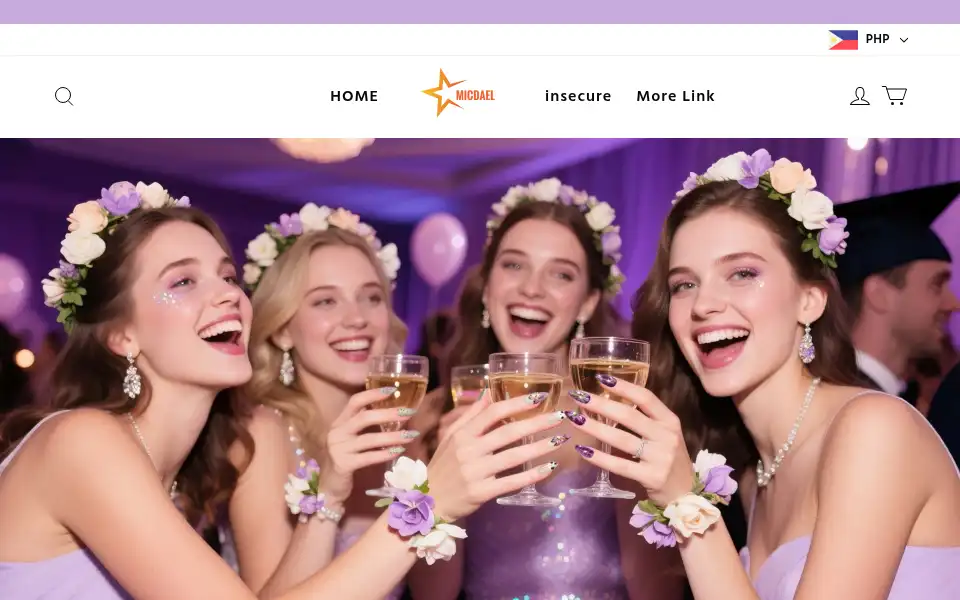 Screenshot of micdael.com