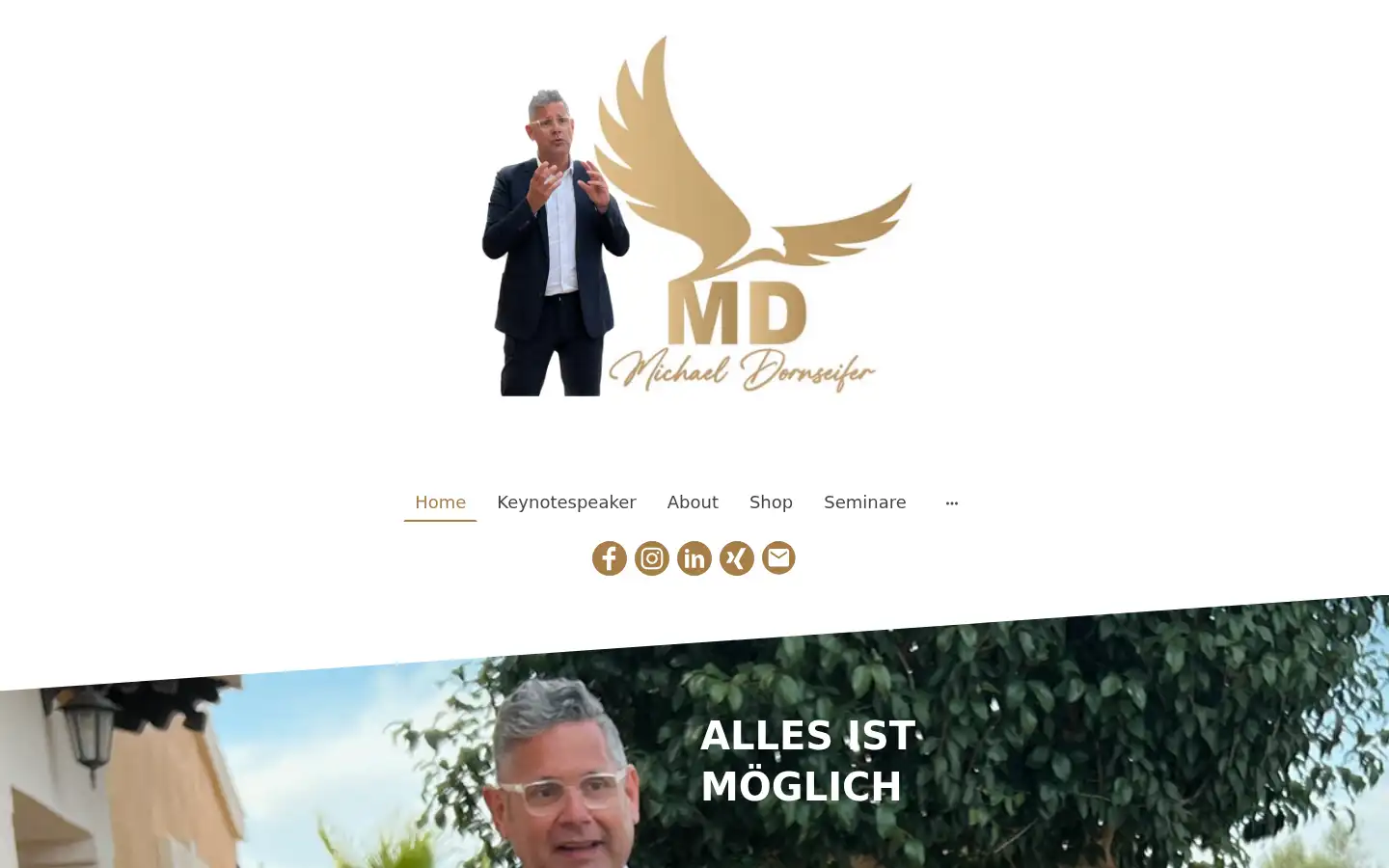 Screenshot of michael-dornseifer.com