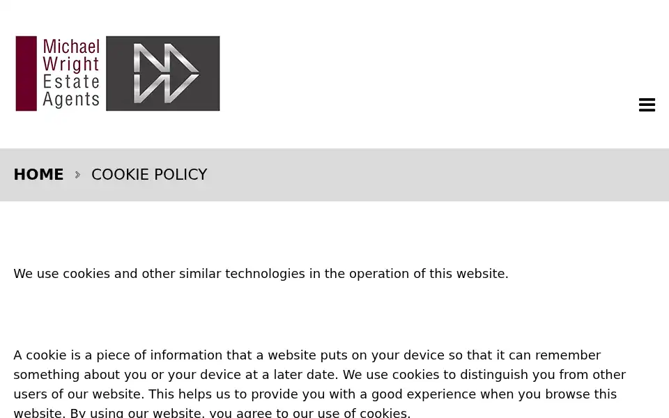 Screenshot of michaelwright.co.uk