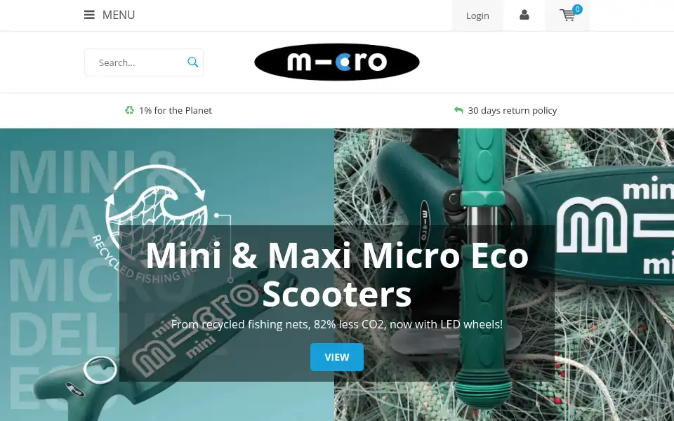 Screenshot of micro-step.nl