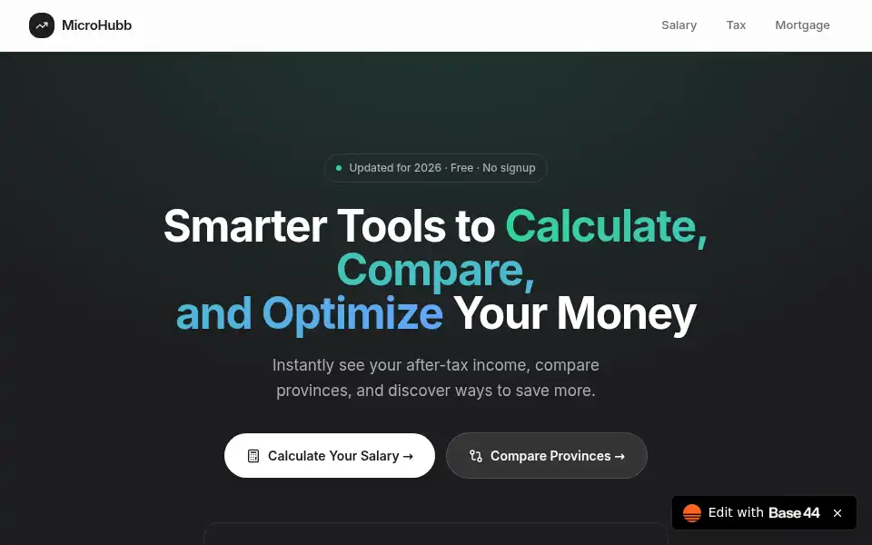Screenshot of microhubb.com