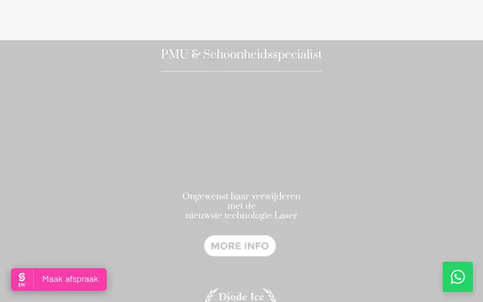 Screenshot of microperfection.nl