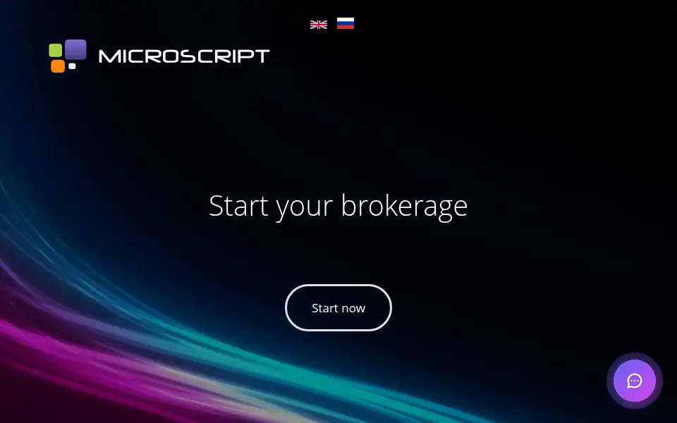 Screenshot of microscript.net
