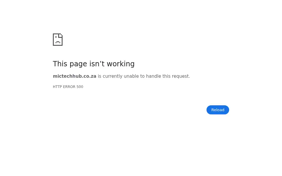 Screenshot of mictechhub.co.za