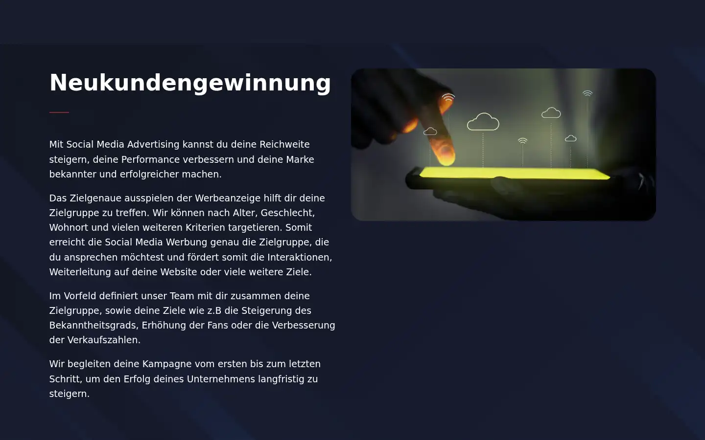 Screenshot of midasmedia.de
