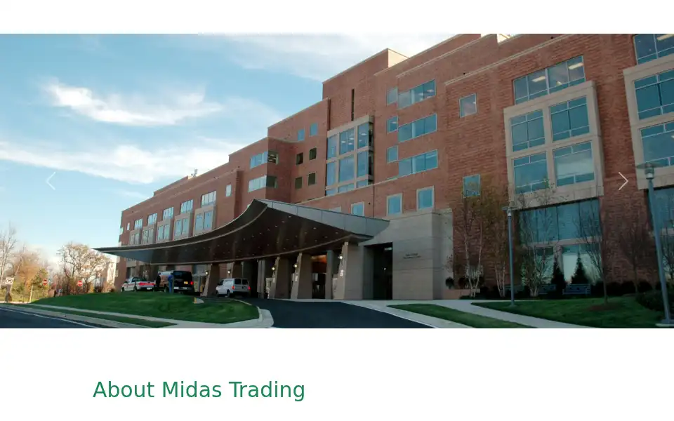 Screenshot of midastrading.org