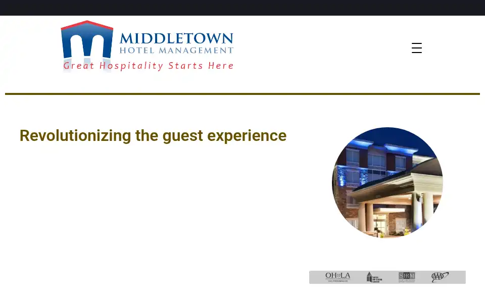 Screenshot of middletownhotelmanagement.com